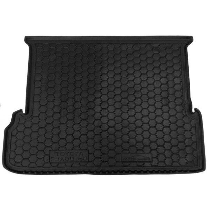 Килимок у багажник гума Avto-Gumm для Toyota Land Cruiser Prado 150 2010-2018 (7 місць)