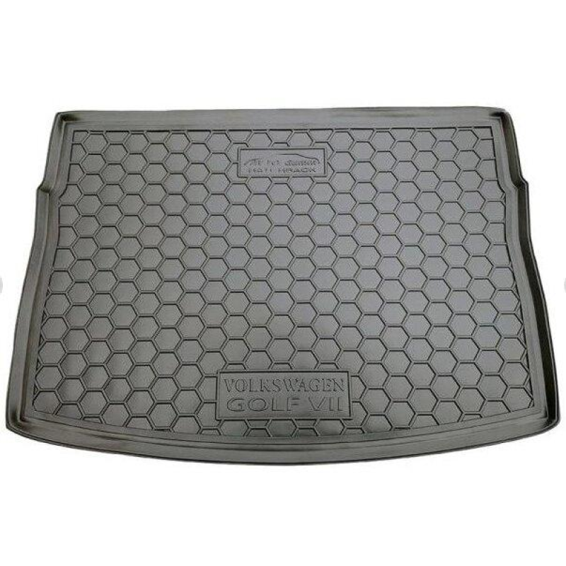 Килимок у багажник гума Avto-Gumm для Volkswagen Golf 7 2013- Hatchback