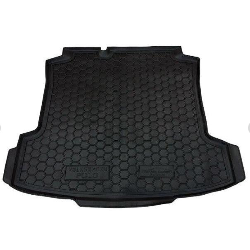 Килимок у багажник гума Avto-Gumm для Volkswagen Polo Sedan 2010-