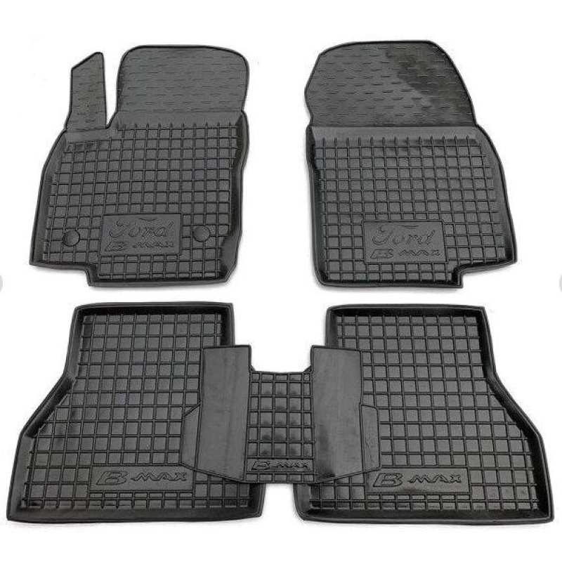 Килимки в салон гумові Avto-Gumm для Ford B-Max 2013-