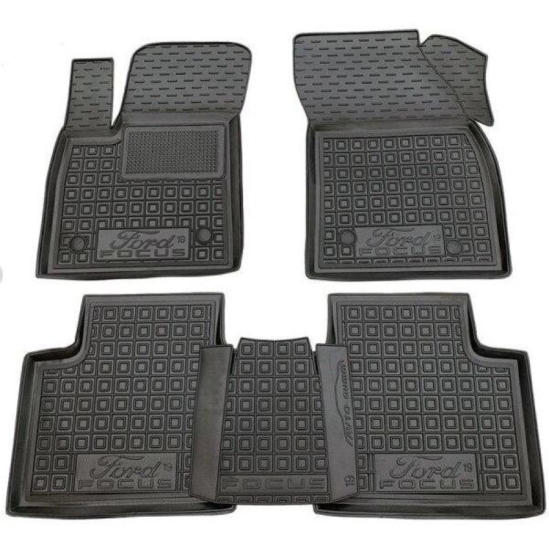 Килимки в салон гумові Avto-Gumm для Ford Focus 4 2019-