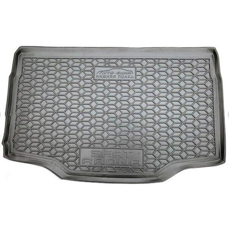 Килимок у багажник пластик Avto-Gumm для Seat Arona 2018 — нижня полиця