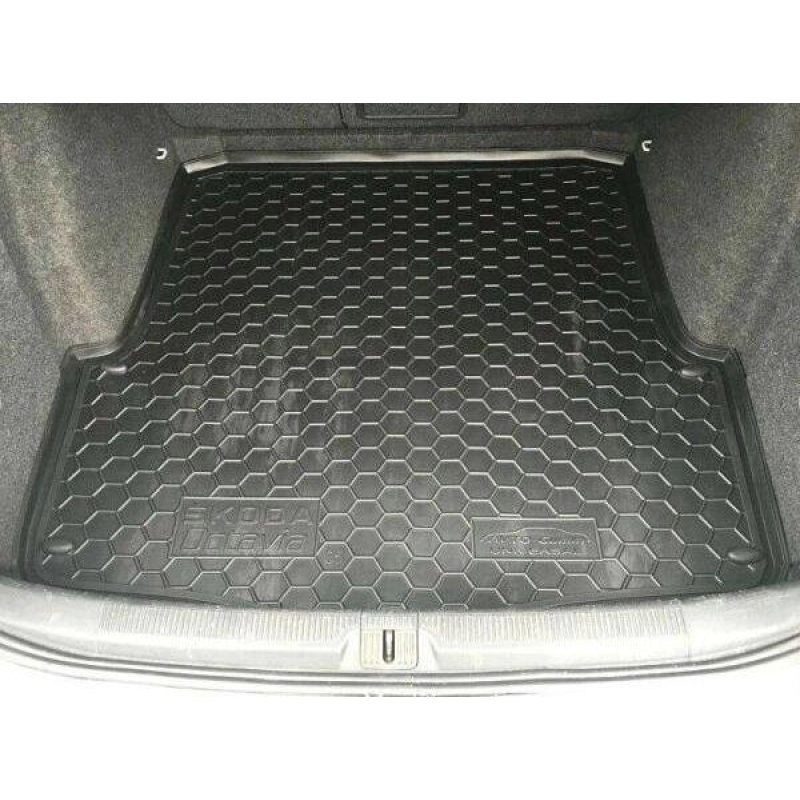 Килимок у багажник пластик Avto-Gumm для Skoda Octavia A5 2004- Universal