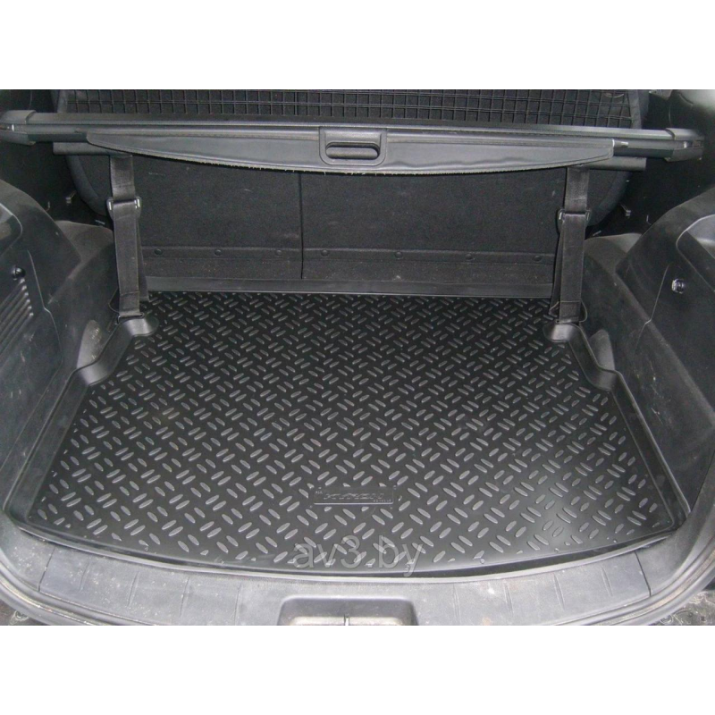 Килимок у багажник пластик Avto-Gumm для SsangYong Kyron 2005- без органайзера