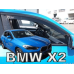 Дефлектори вікон (вітровики) “Heko“ для BMW X2 (F39) 2017-2023 (5 дверей) вставні передні 2шт.