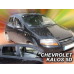 Дефлектори вікон (вітровики) “Heko“ для CHEVROLET Kalos 2002-2008 хетчбек (5 дверей) вставні 4шт.