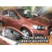 Дефлектори вікон (вітровики) “Heko“ для CHEVROLET Aveo (T300) 2012-2020 седан (4 дверей) вставні 4шт.
