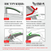 Дефлектори вікон (вітровики) Opel Movano 2010-2023, 2шт, SOVA-PL, на скотчі