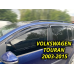 Дефлектори вікон (вітровики) “DEFL“ для VW Touran (I/II) 2003-2015 на скотчі (00-00014499/Q2)