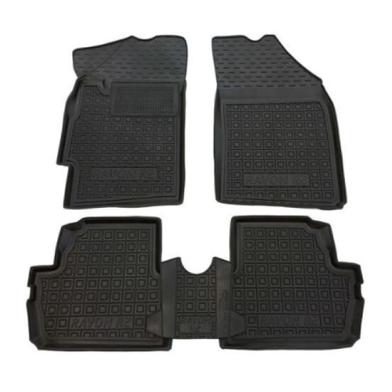 Килимки в салон гумові Avto-Gumm для Chevrolet Spark (2009>)