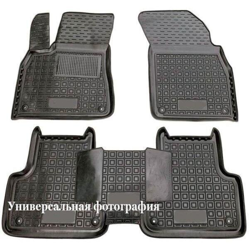 Килимки в салон гумові Avto-Gumm для Opel Frontera A (1991-1998)