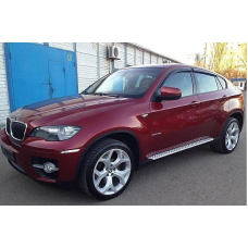 Дефлектори вікон “VL-STAR“ для BMW X6 (E71/E72) 2008-2012; 2012-2014 (BM842-1)