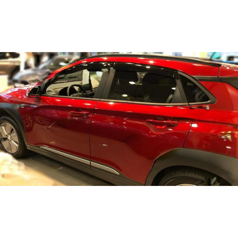 Дефлектори вікон “VL-STAR“ для Hyundai Kona 5d (OS) 2017- (HY634)