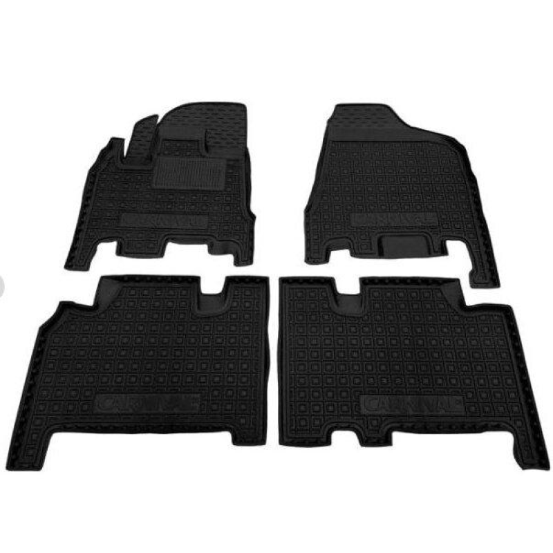 Килимки в салон гумові Avto-Gumm для Kia Carnival 2006- (АКПП) 5 місць