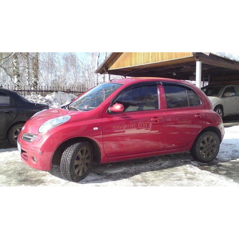 Дефлектори вікон “VL-STAR“ для Nissan Micra 5d (K13) 2010-2017 (NS550)
