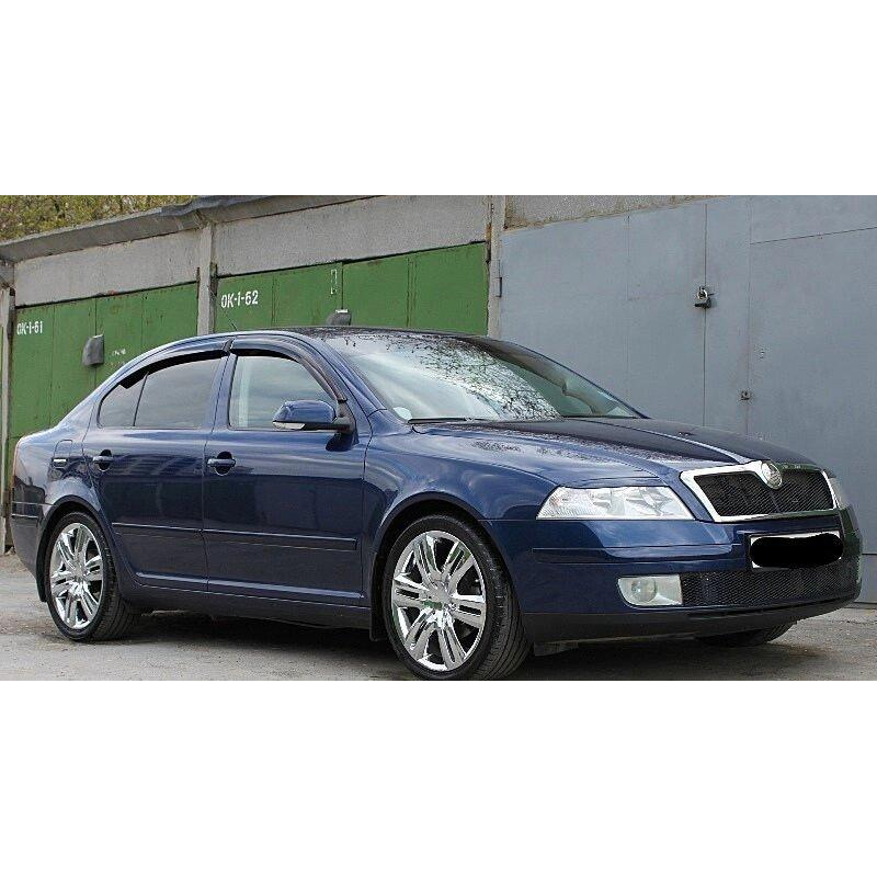 Дефлектори вікон “VL-STAR“  для Skoda Octavia III (A5) 2004-2008; IV 2008-2013 (SD605)