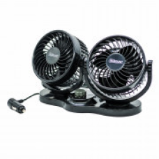 Вентилятор автомобільний подвійний обертовий Elegant Maxi 12V 5“ 9 Вт