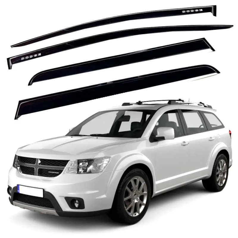 Дефлектори вікон (вітровики) “AV-TUNING“ для DODGE Journey 2008-2020/Fiat Freemont 2011-2020 (VD30108)