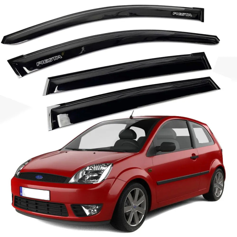 Дефлектори вікон (вітровики) “AV-TUNING“ для FORD Fiesta V (5 дверей) 2002-2008 (VF21302)