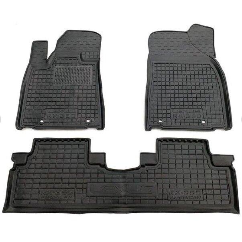 Килимки в салон гумові Avto-Gumm для Lexus RX 350 2010- ( core)