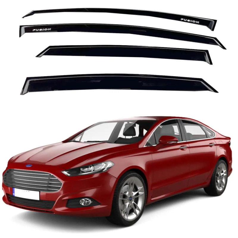 Дефлектори вікон (вітровики) “AV-TUNING“ для FORD Mondeo седан/хетчбек 2014-2022 (VF22114)