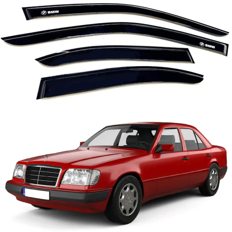 Дефлектори вікон (вітровики) “AV-TUNING“ для MERCEDES-BENZ E-klasse (W124) седан 1984-1995 (VM30184)
