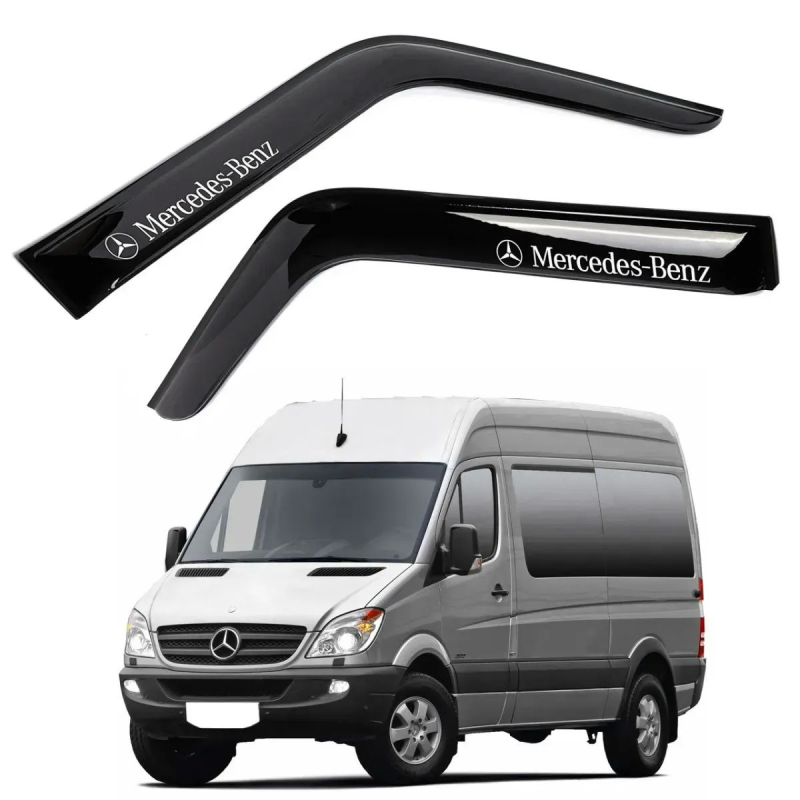 Дефлектори вікон (вітровики) “AV-TUNING“ для MERCEDES BENZ Sprinter (W906) 2006-2018 (VM30506)