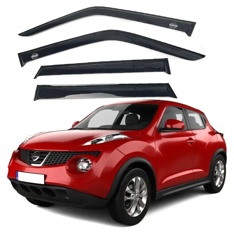 Дефлектори вікон (вітровики) “AV-TUNING“ для NISSAN Juke (YF15) 2010-2014/Juke (YF15) 2014-2019 рестайлінг (VN10810)