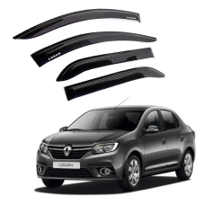 Дефлектори вікон (вітровики) “AV-TUNING“ для RENAULT Logan 2013-2022 седан (VR10913)
