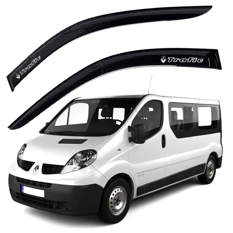 Дефлектори вікон (вітровики) “AV-TUNING“ для RENAULT Trafic 2001-2014 економ 6 см. (VR11701E)