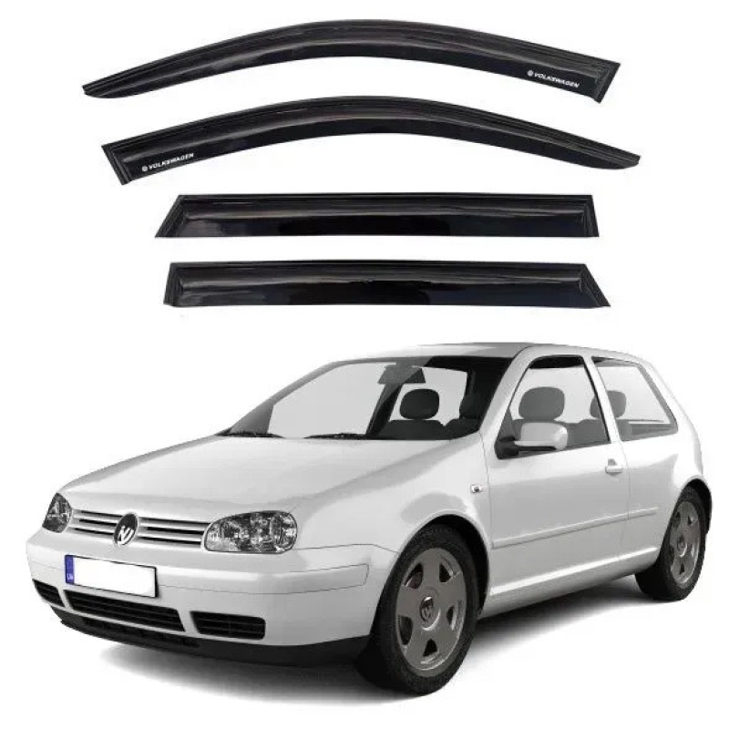 Дефлектори вікон (вітровики) “AV-TUNING“ для VW Golf IV 1997-2003 хетчбек 5 дверей (VV12299)