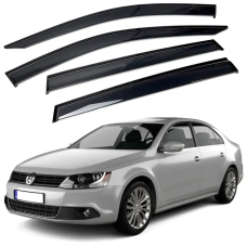 Дефлектори вікон (вітровики) “AV-TUNING“ для VW Jetta 2010-2018 (VV12710)