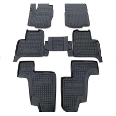 Килимки в салон гумові Avto-Gumm для Mercedes GL (X166) 12-/GLS 14- (7 місць)