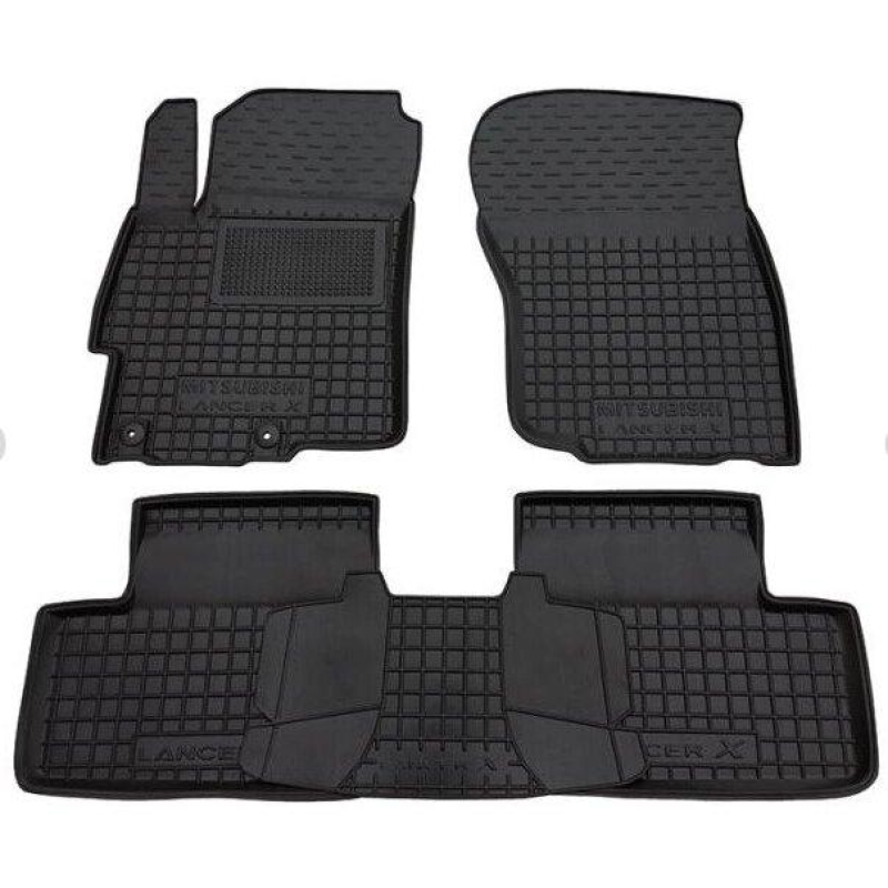 Килимки в салон гумові Avto-Gumm для Mitsubishi Lancer (10) 2007-
