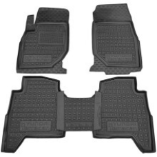 Килимки в салон гумові Avto-Gumm для Hyundai Terracan 2001-2007