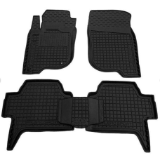 Килимки в салон гумові Avto-Gumm для Mitsubishi Pajero Sport 2 2008-