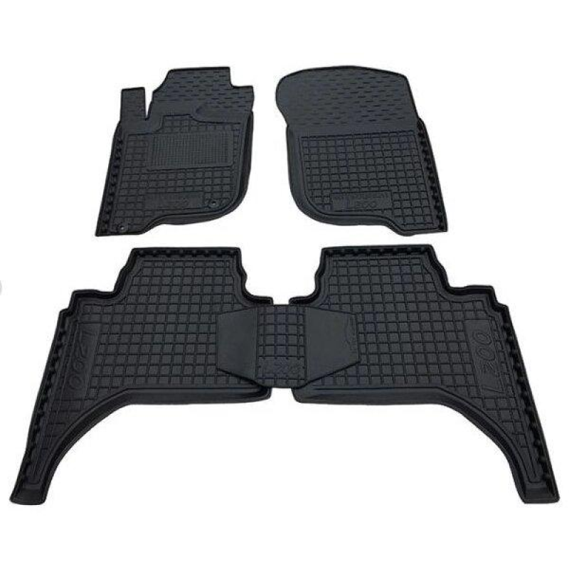 Килимки в салон гумові Avto-Gumm для Mitsubishi L200 2006-