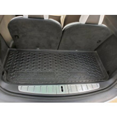 Килимок у багажник пластик Avto-Gumm для Tesla Model X 2016-2021 7 місць короткий