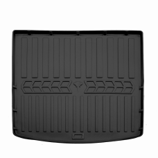 Килимок у багажник 3D для Mitsubishi Outlander (2012-2020) (5 seats) Мицубиси