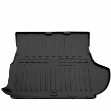 Килимок у багажник 3D для Mitsubishi Outlander XL (2006-2012) (with sub) Мицубиси