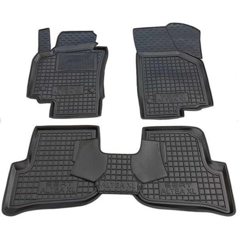 Килимки в салон гумові Avto-Gumm для Seat Altea/Altea XL 2004-