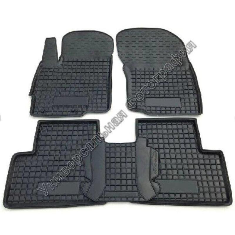 Килимки в салон гумові Avto-Gumm для Seat Leon 2013-3 двері)