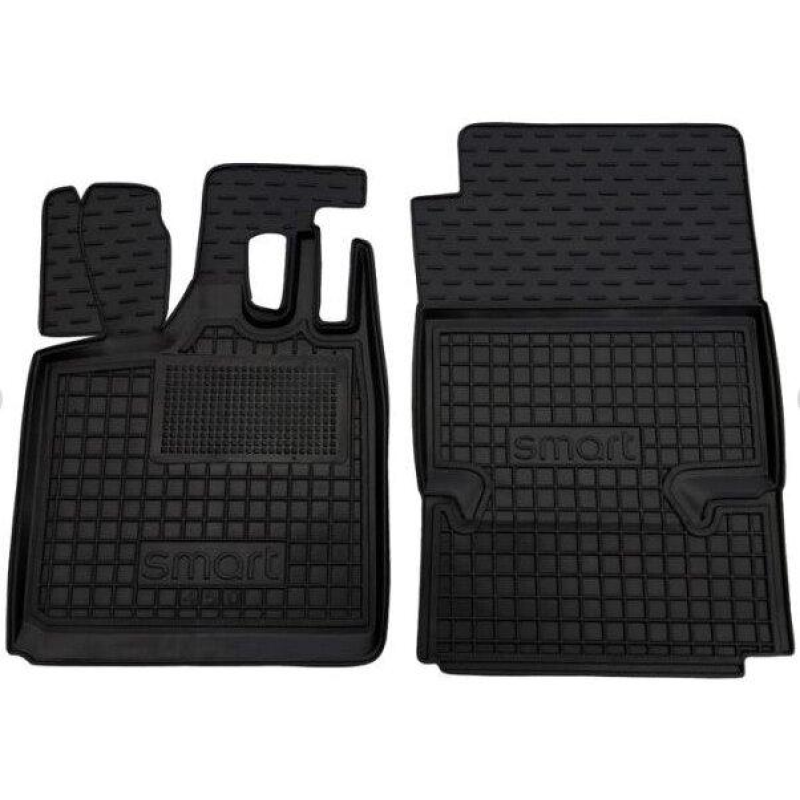 Килимки в салон гумові Avto-Gumm для Smart Fortwo 450 1998-2006