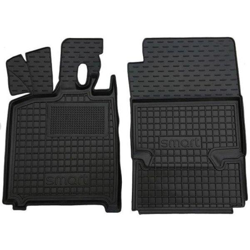 Килимки в салон гумові Avto-Gumm для Smart Fortwo 451 2007-