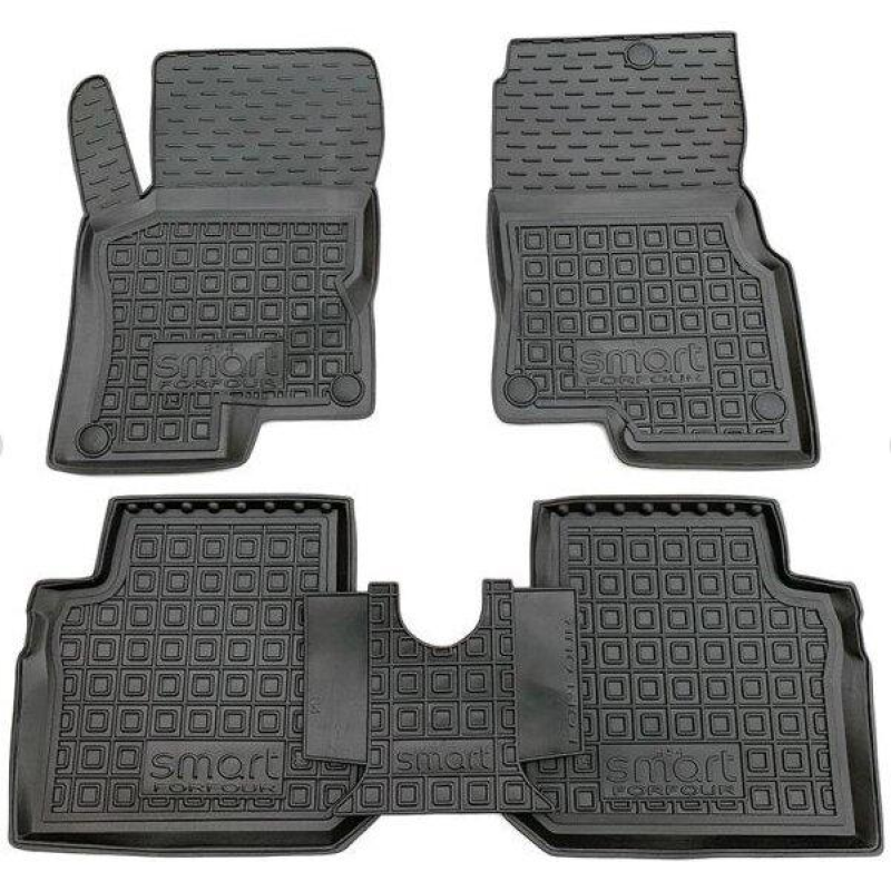 Килимки в салон гумові Avto-Gumm для Smart Forfour 454 2004-