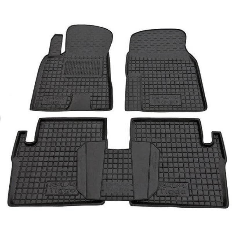 Килимки в салон гумові Avto-Gumm для Toyota RAV4 00-