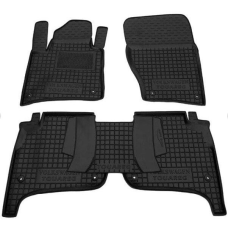 Килимки в салон гумові Avto-Gumm для Volkswagen Touareg 2010-