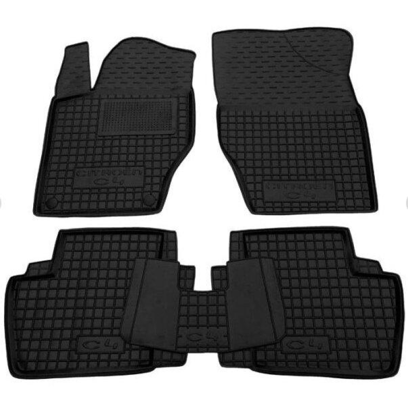 Килимки в салон гумові Avto-Gumm для Citroen C4 2010-